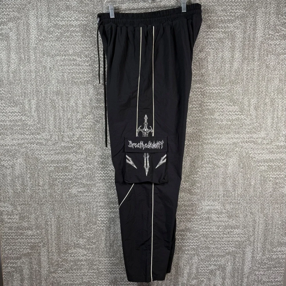 Breathe Divinity Original Divinity Cargo Pants Mens XL Black‎ Gothic Techwear